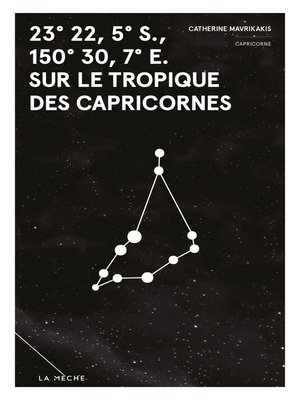 cover image of 23° 22, 5′ S., 150° 30, 7′ E. sur le tropique des Capricornes